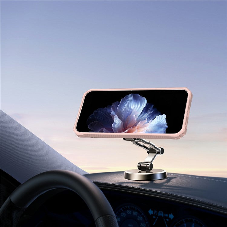 For Google Pixel 9 / 9 Pro Case Compatible with MagSafe Protective TPU+PC Hybrid Phone Cover - Light Pink