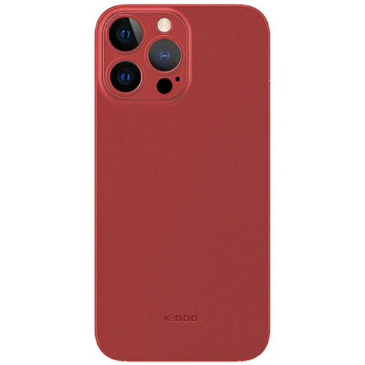 KZDOO Air Skin Series for iPhone 16 Pro Case Frosted Back Ultra Thin PP Phone Cover - Red