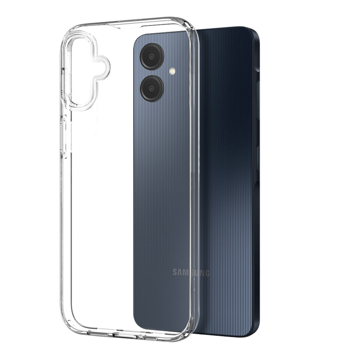 NORTHJO For Samsung Galaxy A06 TPU Phone Case Set with Front Screen Protector+Lens Film