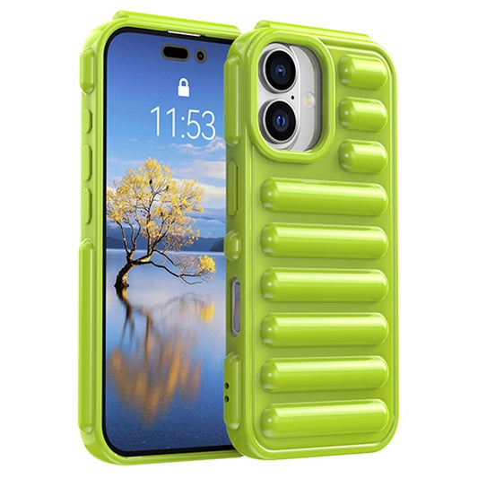 Capsule Series for iPhone 16 Plus Case Protective TPU Phone Cover - Green