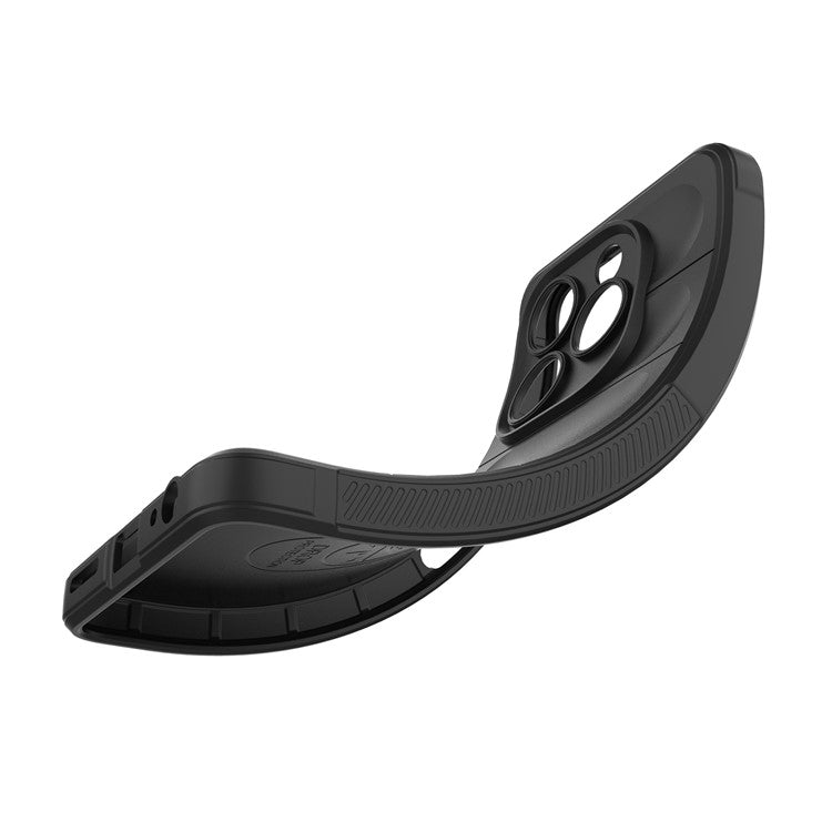 For Infinix Note 40X 5G Case Anti-Drop Soft TPU Rugged Phone Back Cover - Dark Grey