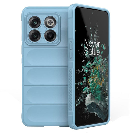 For OnePlus 10T 5G / Ace Pro 5G Shockproof Rugged Design  Phone Case Anti-Scratch Soft TPU Back Cover - Baby Blue