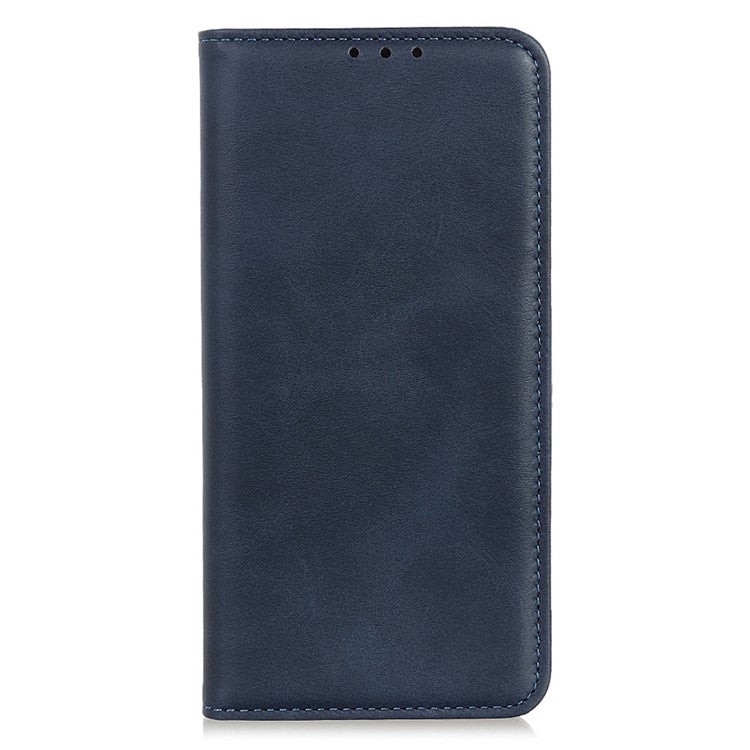 For Xiaomi Poco C75 4G / Redmi 14R 5G / 14C 4G Case Split Leather Flip Wallet Phone Cover - Blue