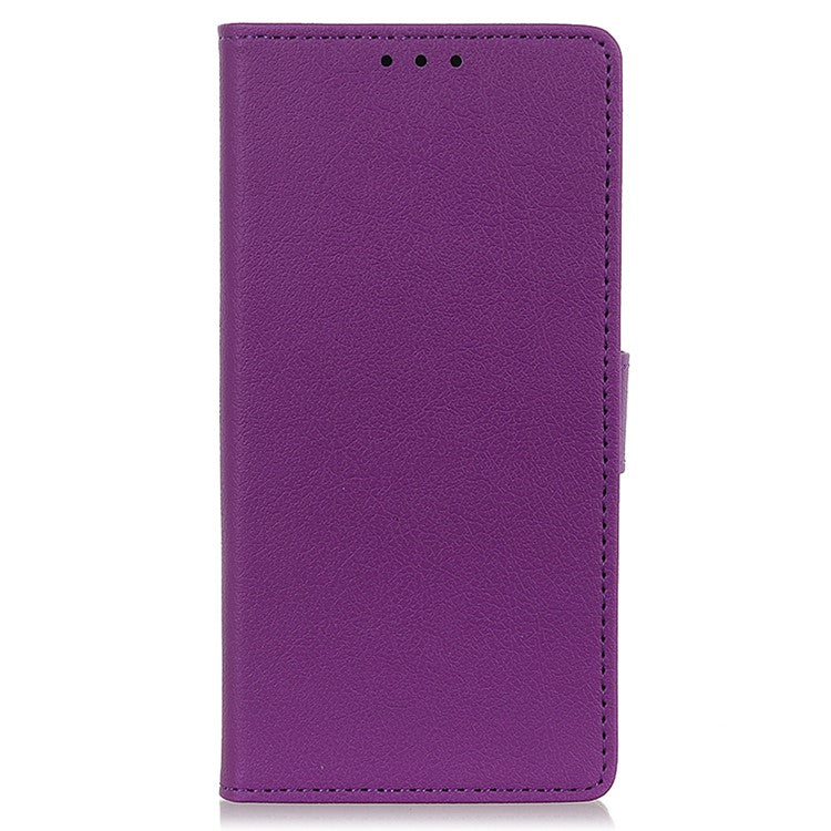 For Xiaomi Poco C75 4G / Redmi 14R 5G / 14C 4G Case PU Leather Stand Wallet Phone Cover - Purple