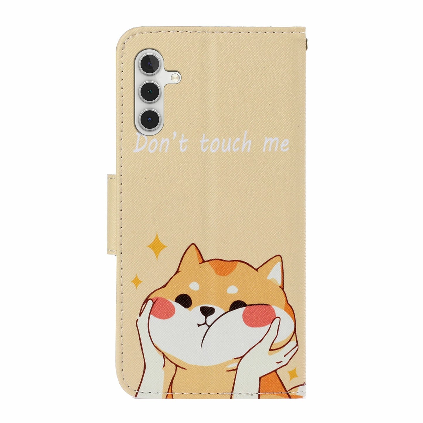 For Samsung Galaxy A16 5G / A16 4G Case Pattern Printing Protective Leather Folio Phone Cover - Shiba Inu