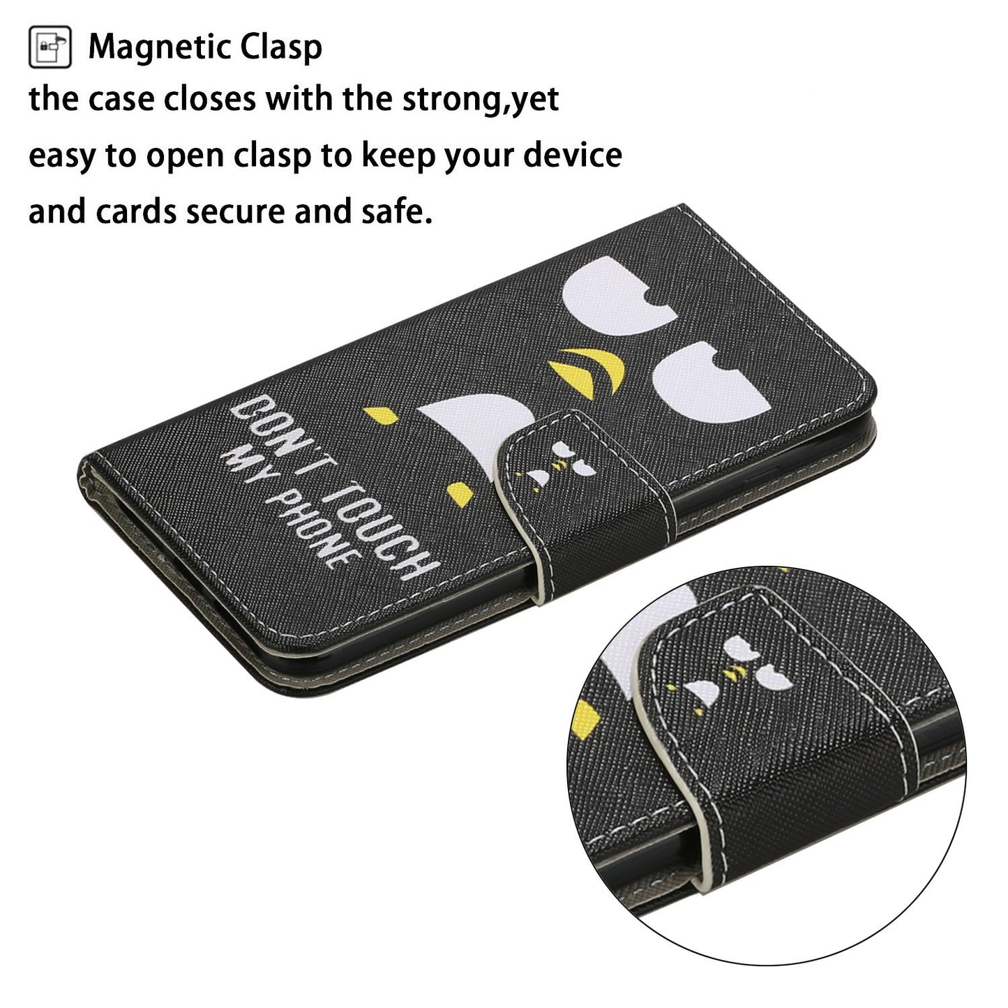 For Samsung Galaxy A06 Case Pattern Printing Protective Leather Folio Phone Cover - Penguin