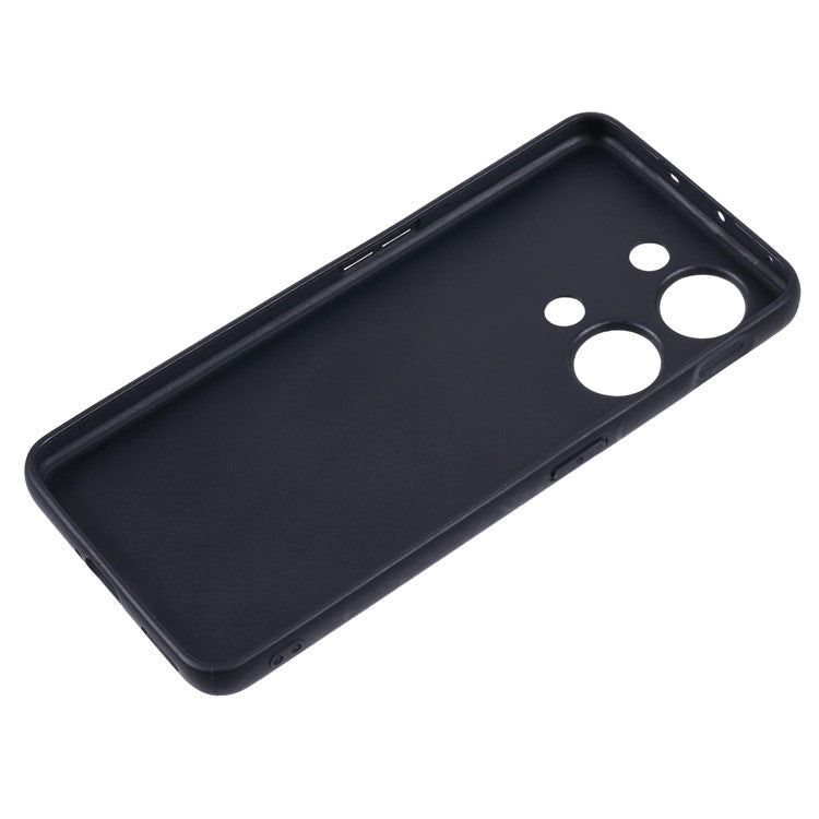 For OnePlus Ace 2V Phone Case Rhombus Adhesive Card Bag with Kickstand RFID Blocking - Black