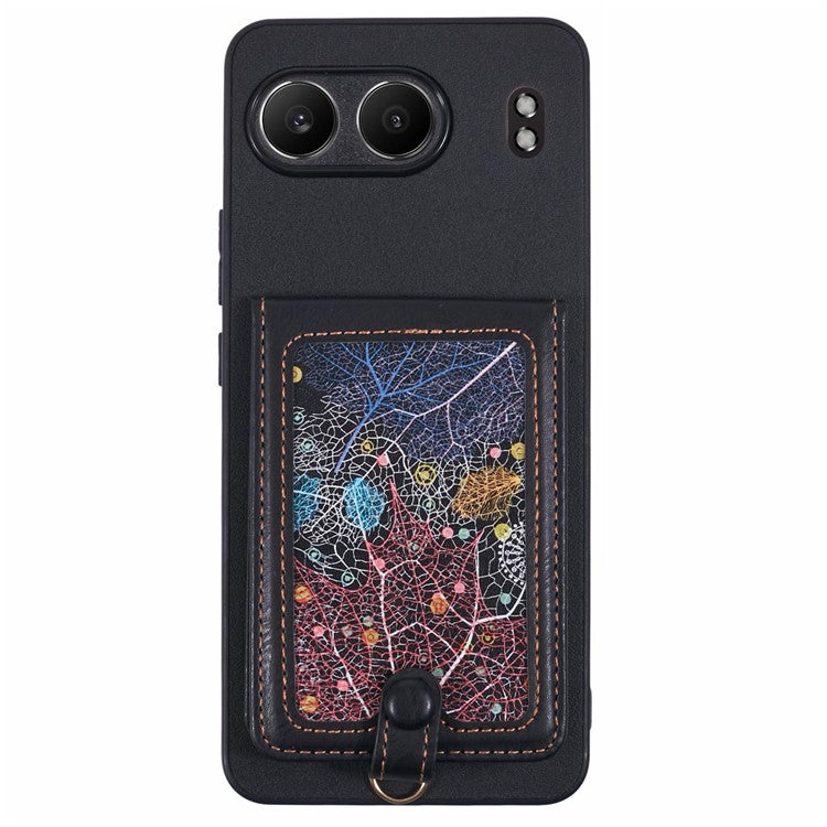 For OnePlus Nord 4 Phone Case with Galaxy Card Bag Kickstand RFID Blocking