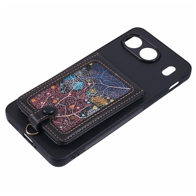 For OnePlus Nord 4 Phone Case with Galaxy Card Bag Kickstand RFID Blocking