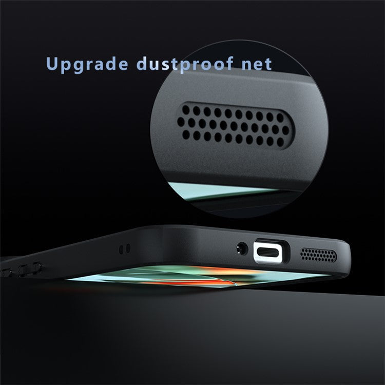 For Google Pixel 9 Pro XL Case Skin-Touch TPU+PC Matte Phone Shell, Transparent Black