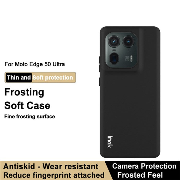 IMAK UC-3 Series for Motorola Moto X50 Ultra 5G / Edge 50 Ultra 5G Case Matte Anti-Fingerprint Soft TPU Cover