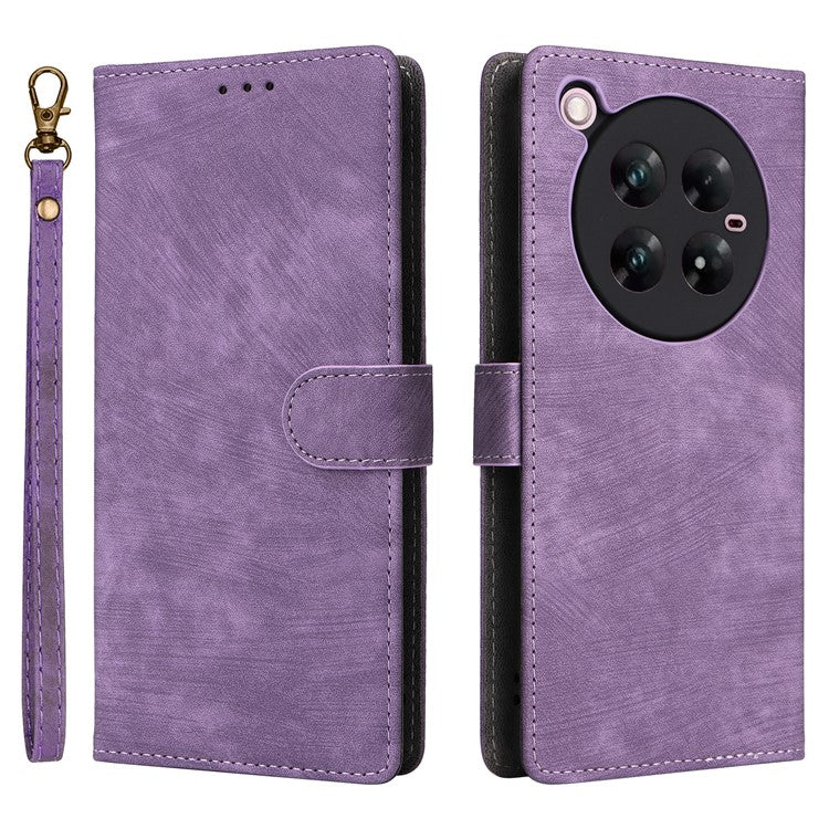 For Infinix Zero 40 4G / X6860 Wallet Case RFID Blocking PU Leather Cover Stand View - Purple
