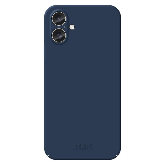 MOFI JK Qin Series For iPhone 16 Plus Case TPU+Acrylic Phone Cover Skin Touch Feeling - Blue