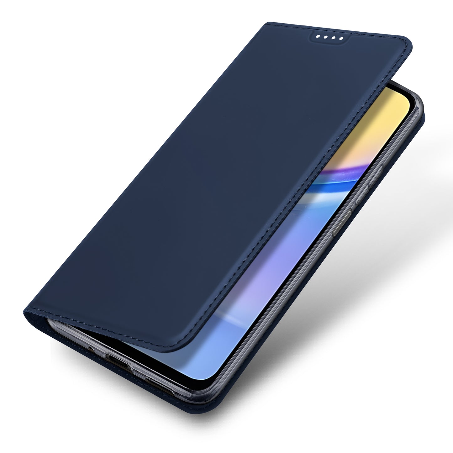 DUX DUCIS Skin Pro Series For Samsung Galaxy A16 5G / A16 4G Case Leather Cover Card Holder - Blue