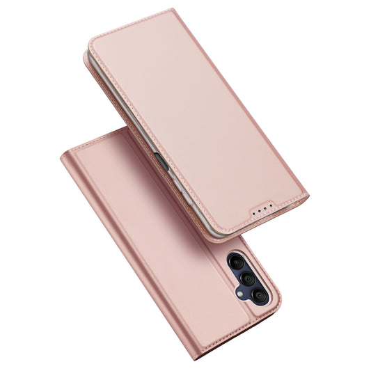 DUX DUCIS Skin Pro Series For Samsung Galaxy A16 5G / A16 4G Case Leather Cover Card Holder - Pink