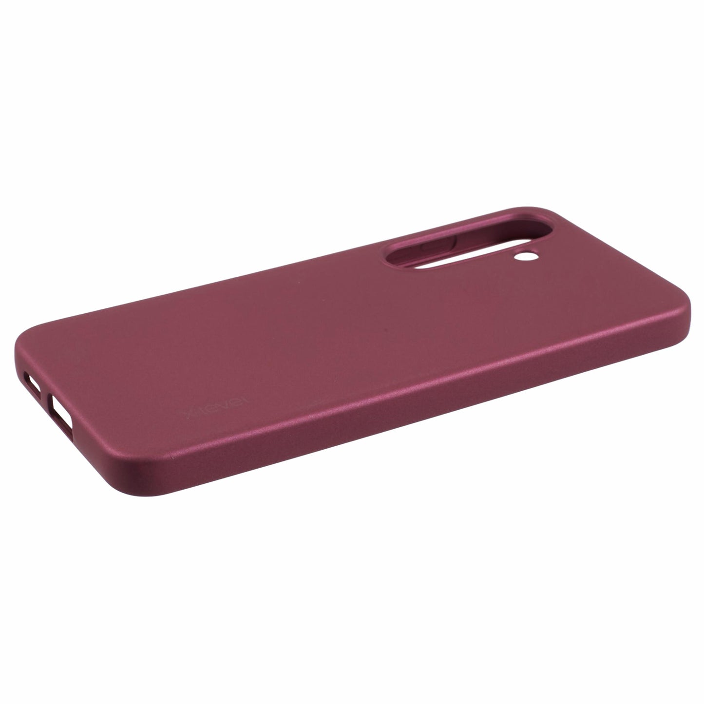 X-LEVEL Guardian Series For Samsung Galaxy A16 5G / A16 4G Case Soft TPU Frosted Protective Phone Cover - Wine Red