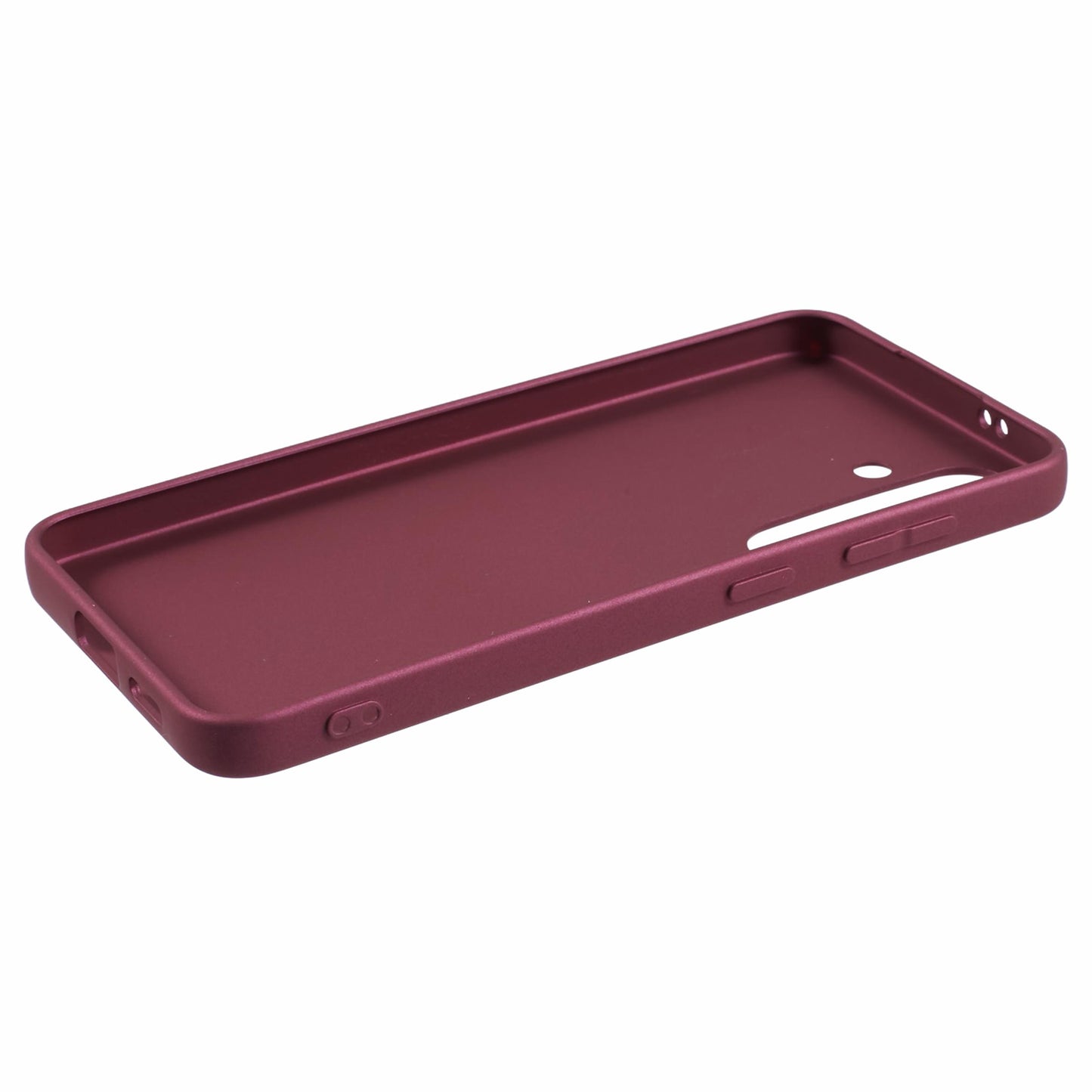 X-LEVEL Guardian Series For Samsung Galaxy A16 5G / A16 4G Case Soft TPU Frosted Protective Phone Cover - Wine Red