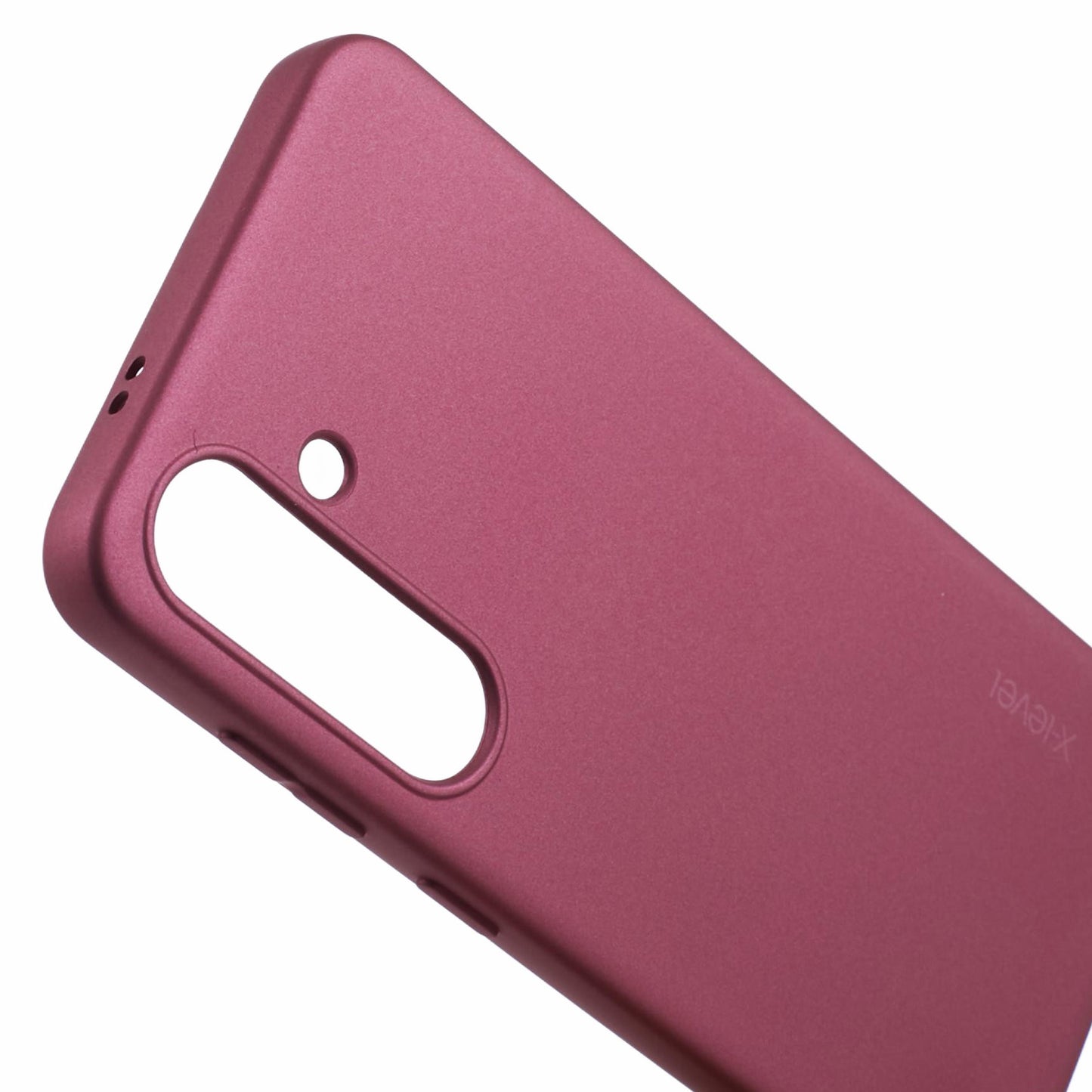 X-LEVEL Guardian Series For Samsung Galaxy A16 5G / A16 4G Case Soft TPU Frosted Protective Phone Cover - Wine Red