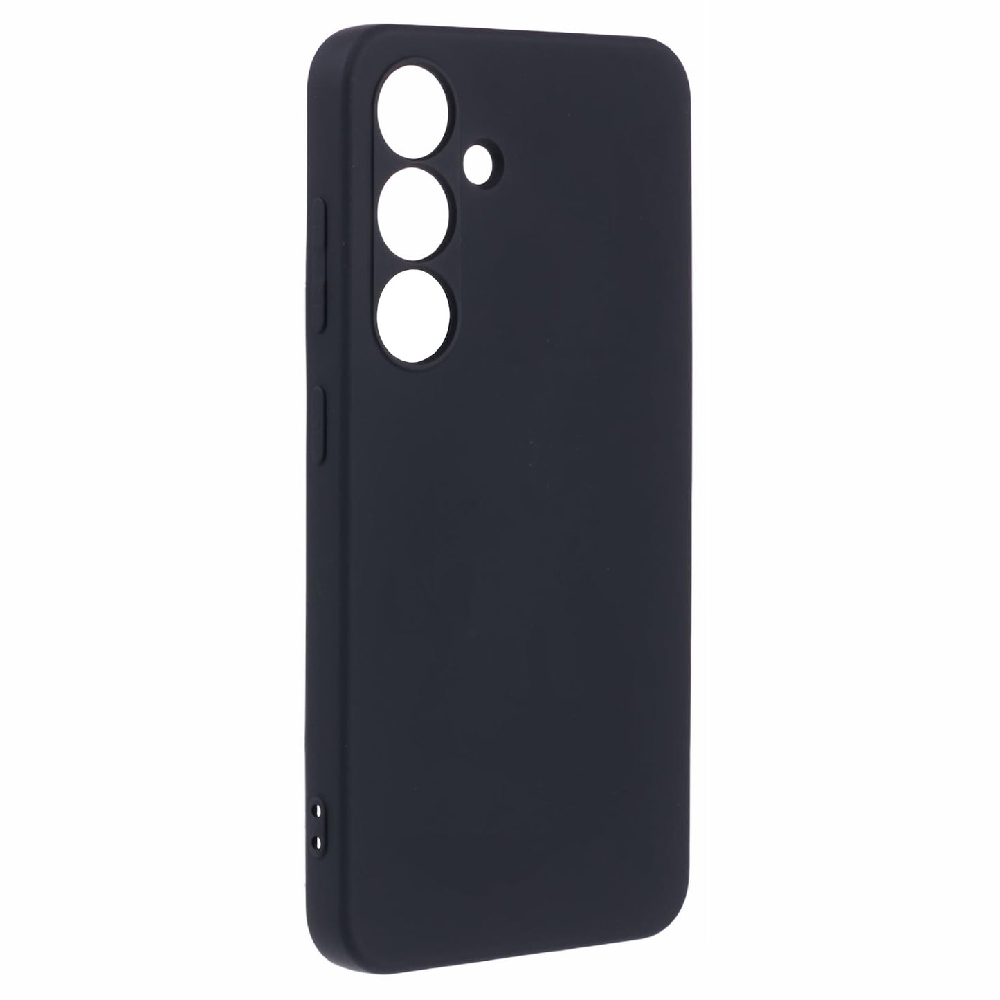 X-LEVEL For Samsung	Galaxy A16 5G / A16 4G Case Soft TPU Anti-Scratch Fiber Lining Phone Cover - Black