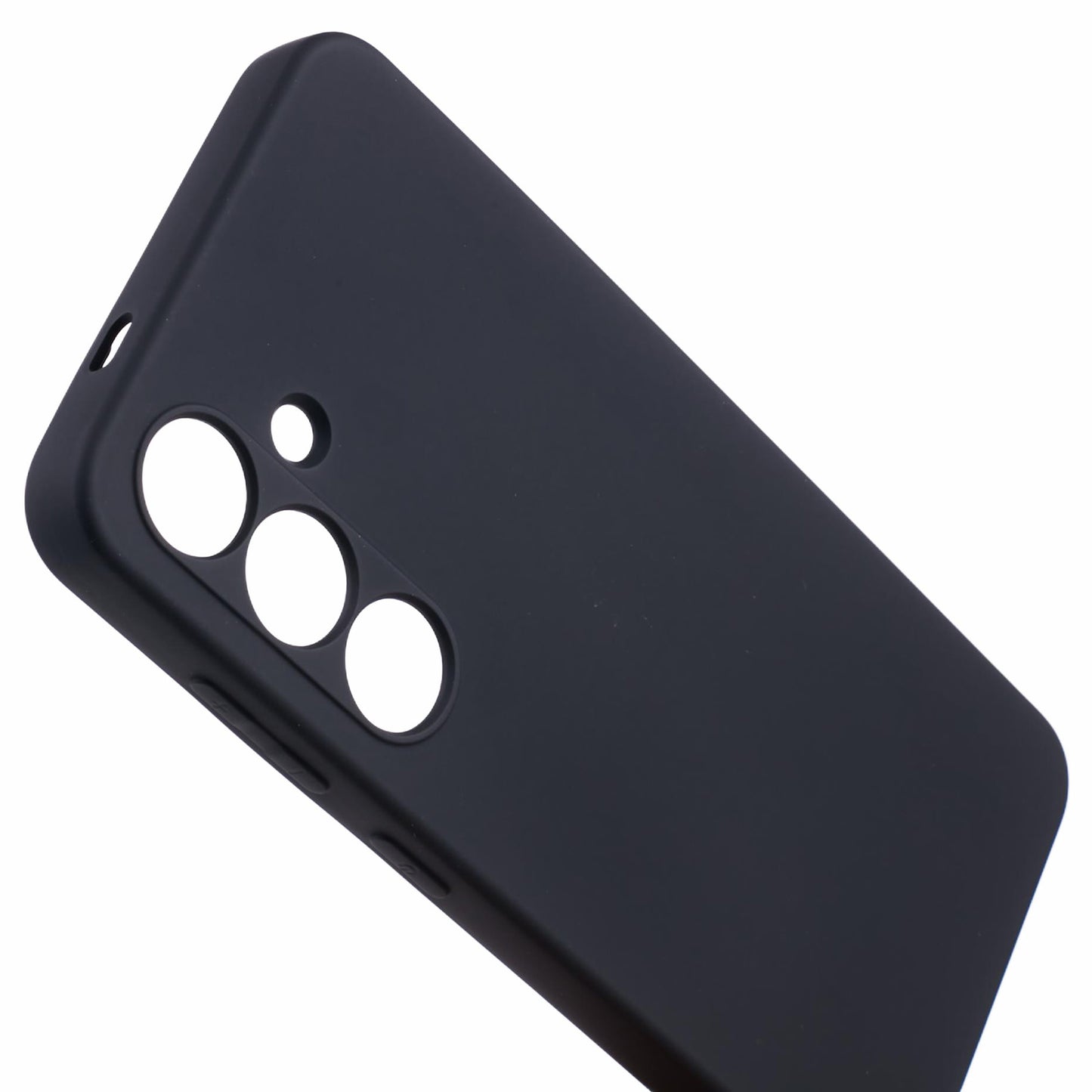 X-LEVEL For Samsung	Galaxy A16 5G / A16 4G Case Soft TPU Anti-Scratch Fiber Lining Phone Cover - Black