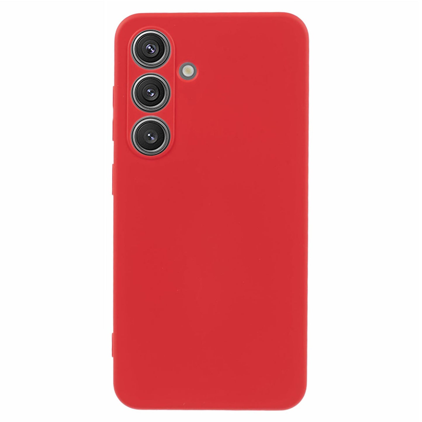 X-LEVEL For Samsung	Galaxy A16 5G / A16 4G Case Soft TPU Anti-Scratch Fiber Lining Phone Cover - Red