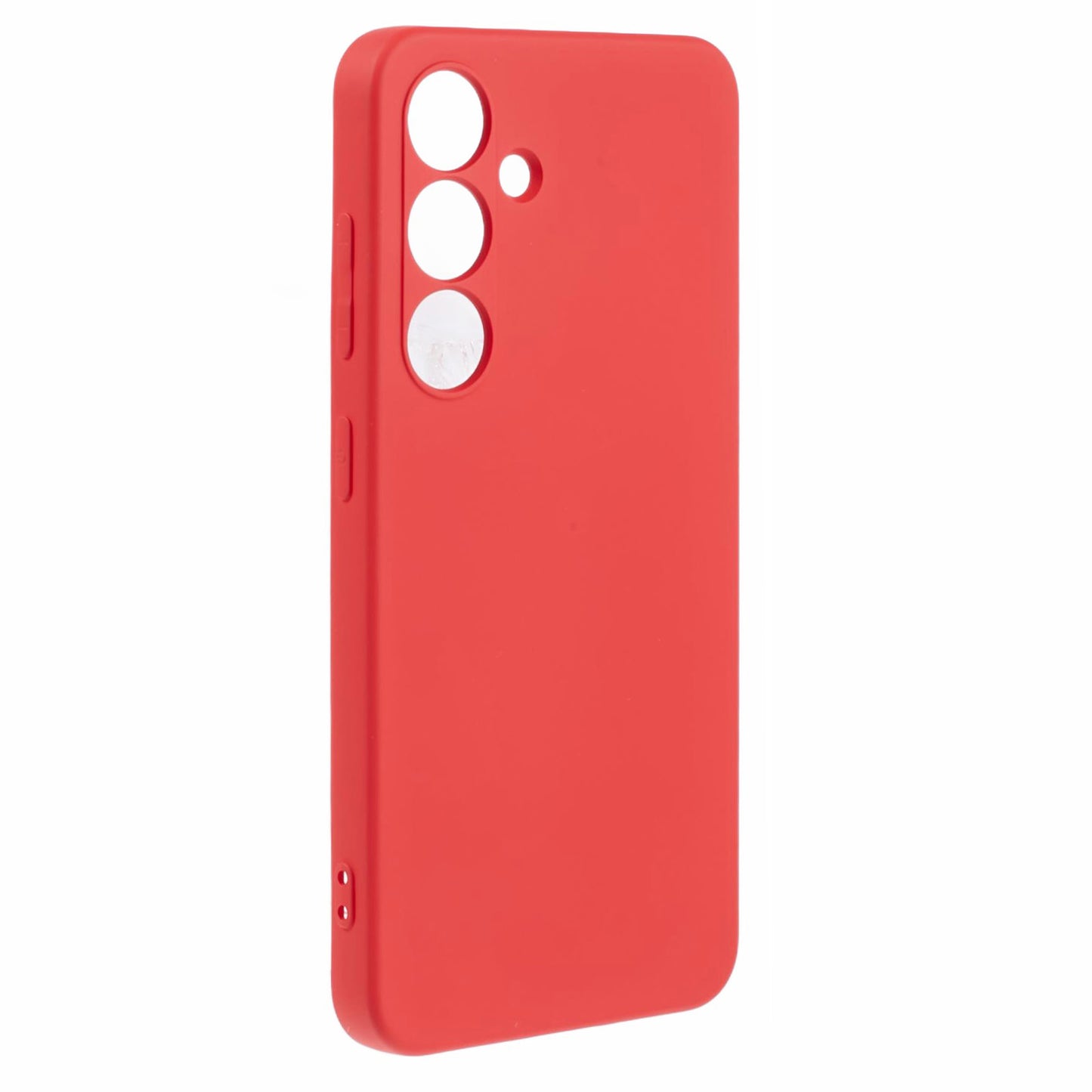 X-LEVEL For Samsung	Galaxy A16 5G / A16 4G Case Soft TPU Anti-Scratch Fiber Lining Phone Cover - Red