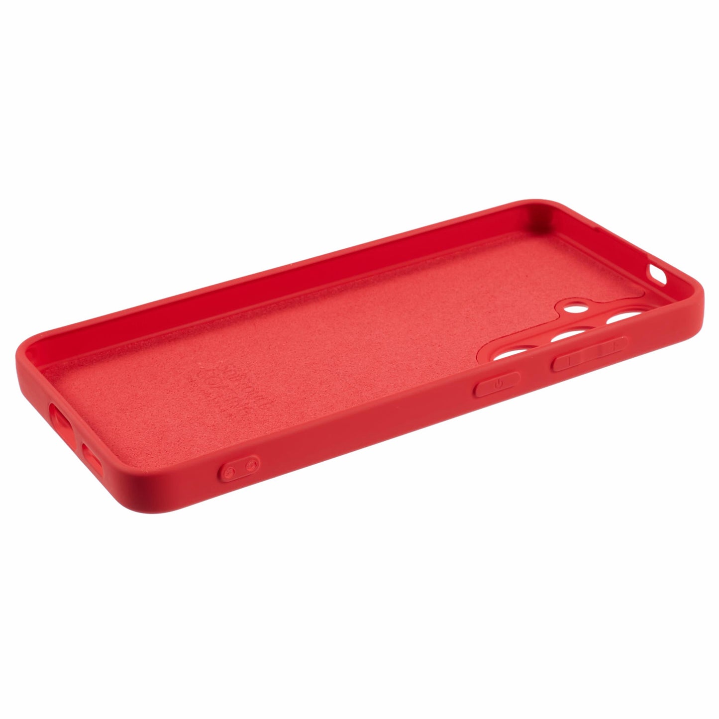 X-LEVEL For Samsung	Galaxy A16 5G / A16 4G Case Soft TPU Anti-Scratch Fiber Lining Phone Cover - Red