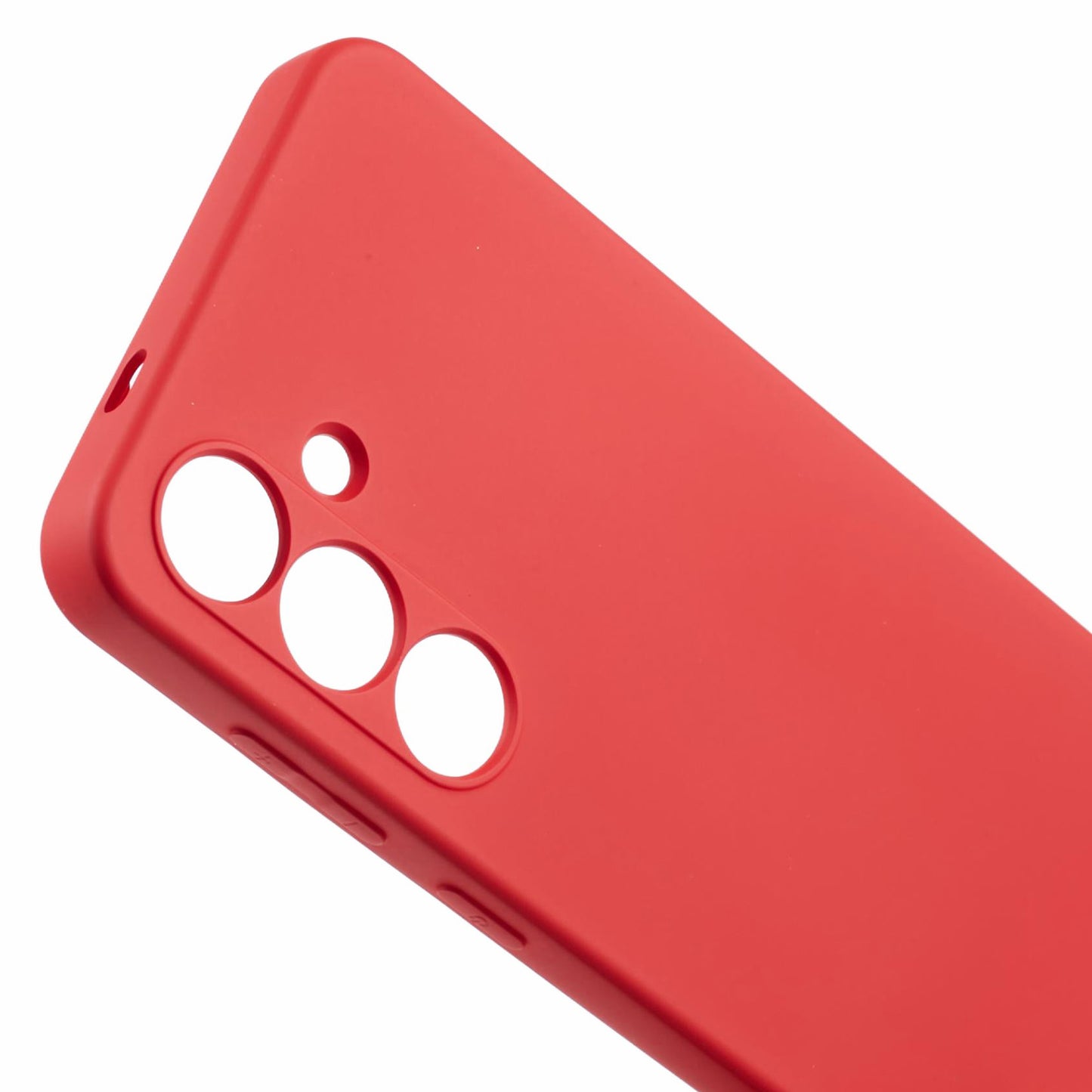 X-LEVEL For Samsung	Galaxy A16 5G / A16 4G Case Soft TPU Anti-Scratch Fiber Lining Phone Cover - Red