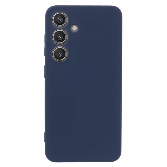 X-LEVEL For Samsung	Galaxy A16 5G / A16 4G Case Soft TPU Anti-Scratch Fiber Lining Phone Cover - Dark Blue