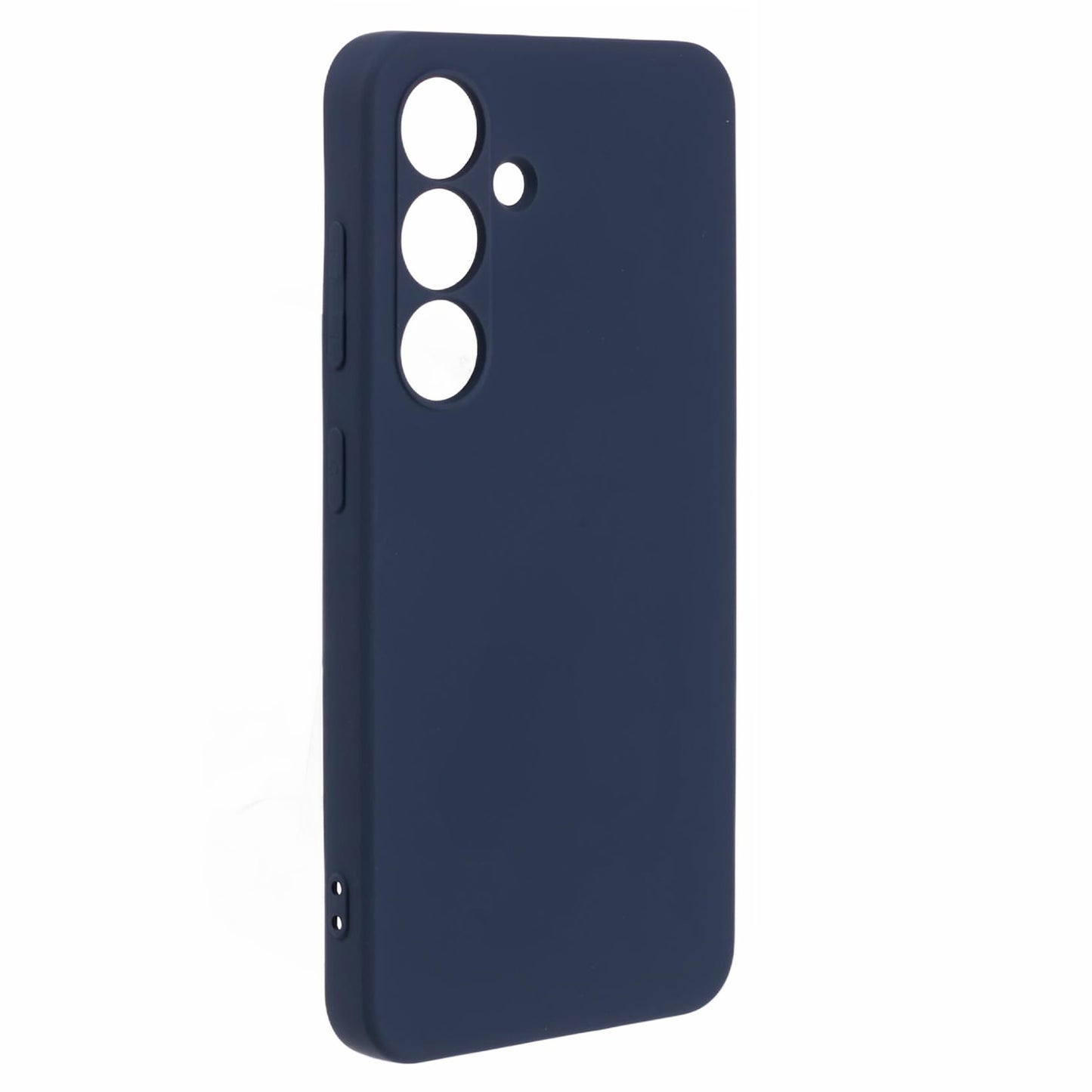 X-LEVEL For Samsung	Galaxy A16 5G / A16 4G Case Soft TPU Anti-Scratch Fiber Lining Phone Cover - Dark Blue