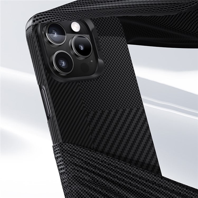 BENKS For iPhone 16 Pro Magnetic Case Kevlar Aramid Fiber Montage Phone Cover