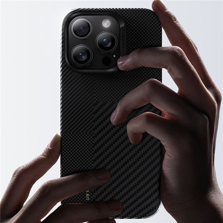 BENKS For iPhone 16 Pro Magnetic Case Kevlar Aramid Fiber Montage Phone Cover