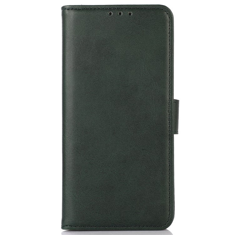 For Motorola Edge 50 Neo 5G / Moto S50 5G / Thinkphone 25 5G Case Cowhide Texture Leather Wallet Phone Cover with Stand - Green