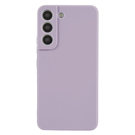 KALEBOL KLB-TPU003 For Samsung Galaxy S22 5G Case Anti-Scratch Solid Color TPU Phone Cover - Purple