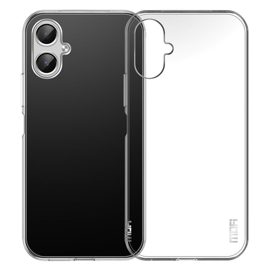 MOFI For Samsung Galaxy A06 Case Anti-Scratch Clear Soft TPU Phone Cover