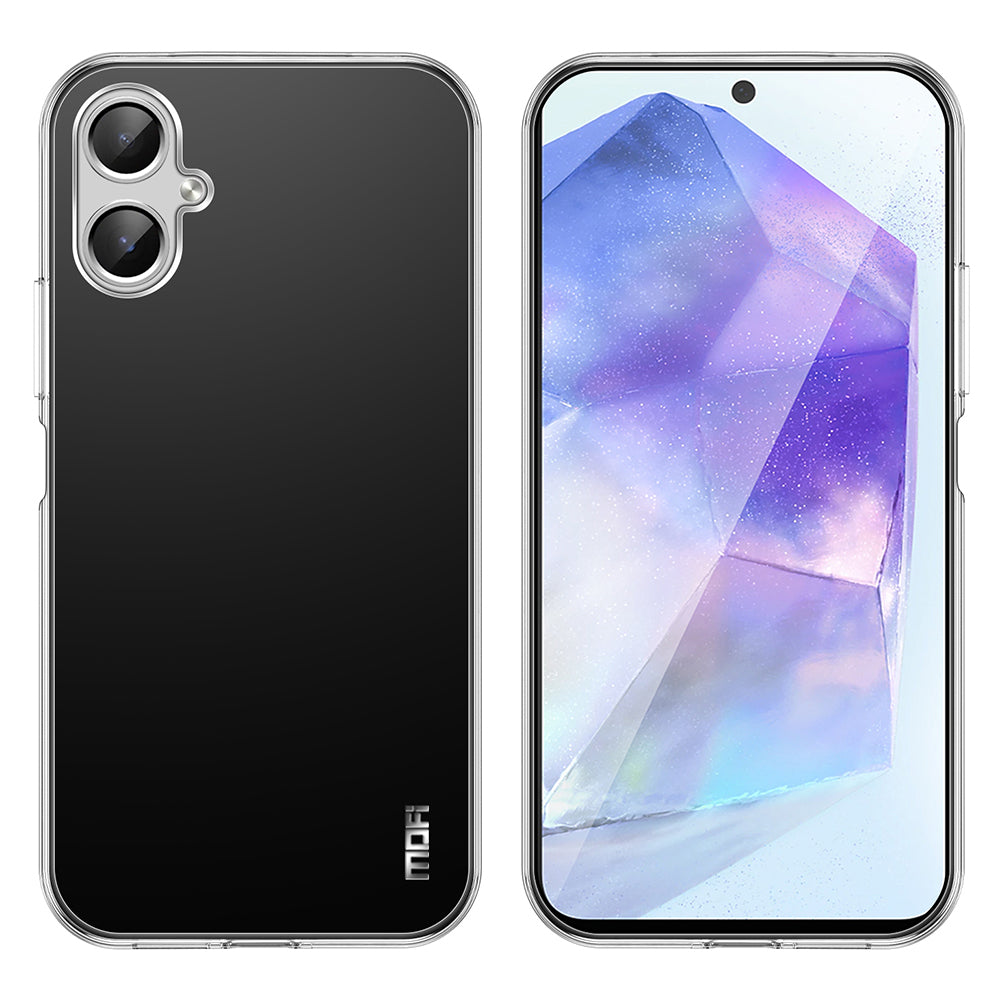 MOFI For Samsung Galaxy A06 Case Anti-Scratch Clear Soft TPU Phone Cover