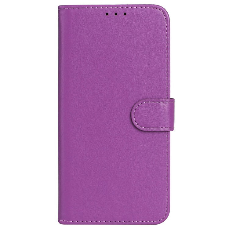 For Xiaomi Redmi 14C 4G Case PU Leather Flip Phone Cover Wallet Card Slot Holder - Purple