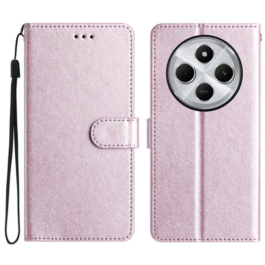 For Xiaomi Redmi 14C 4G Wallet Case Leather Folio Phone Cover Magnetic Clasp - Light Purple