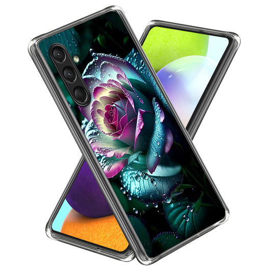 For Samsung Galaxy A16 5G / A16 4G Case Shock-Absorbent TPU Pattern Printed Phone Cover - Style B