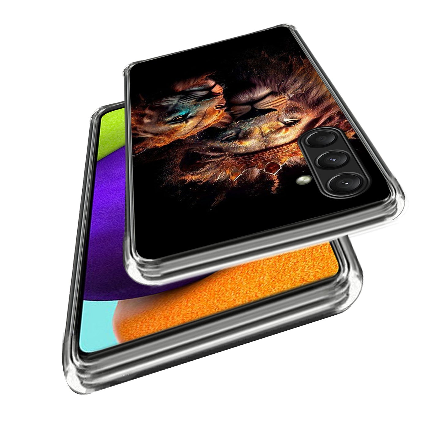 For Samsung Galaxy A16 5G / A16 4G Case Shock-Absorbent TPU Pattern Printed Phone Cover - Style F