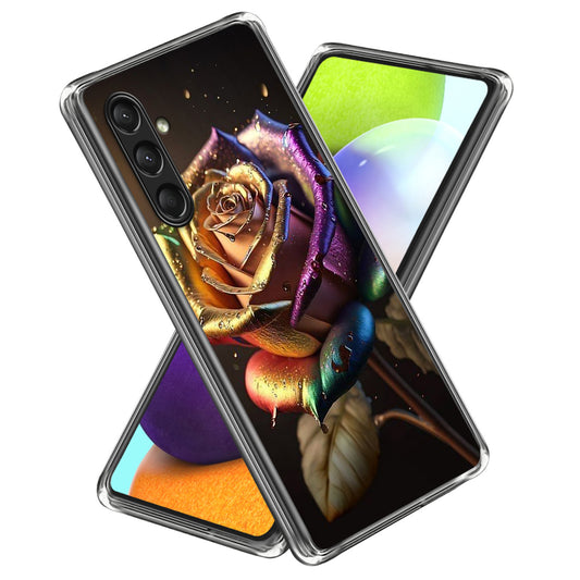 For Samsung Galaxy A16 5G / A16 4G Case Shock-Absorbent TPU Pattern Printed Phone Cover - Style G
