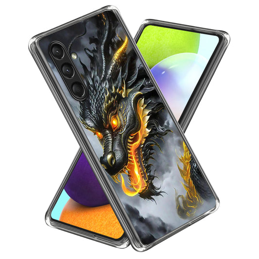 For Samsung Galaxy A16 5G / A16 4G Case Shock-Absorbent TPU Pattern Printed Phone Cover - Style L