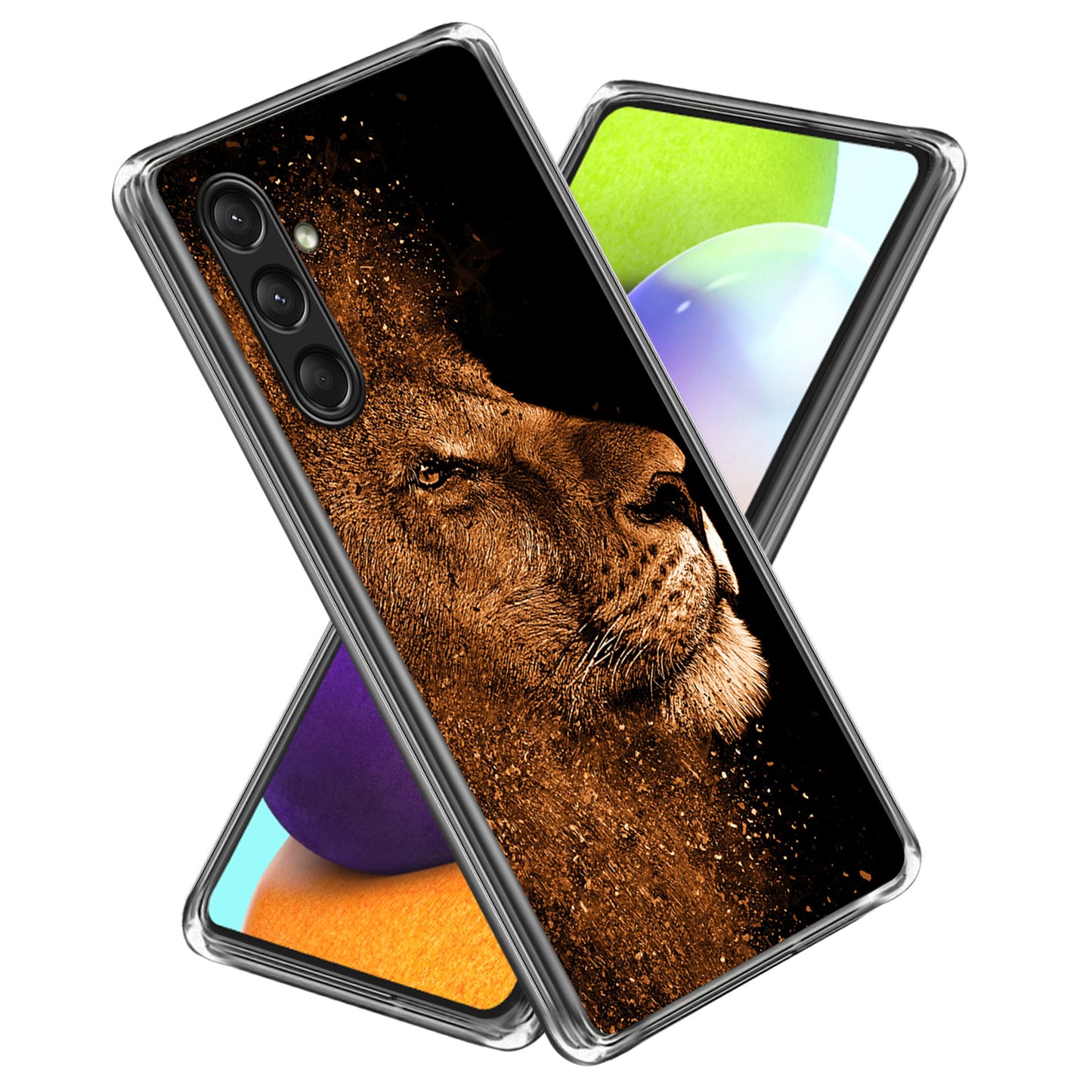 For Samsung Galaxy A16 5G / A16 4G Case Shock-Absorbent TPU Pattern Printed Phone Cover - Style N