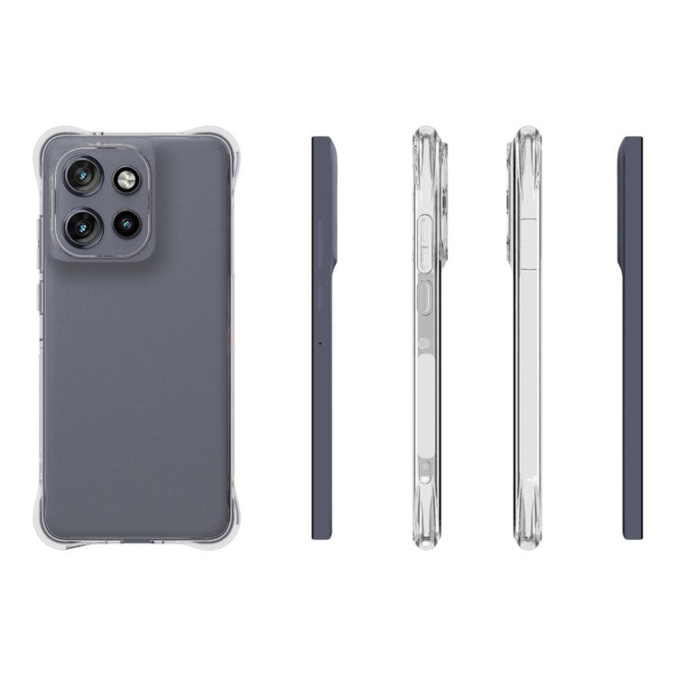 For Motorola Edge 50 Neo 5G / Moto S50 5G / Thinkphone 25 5G TPU Phone Case Non-Slip Transparent Mobile Phone Cover