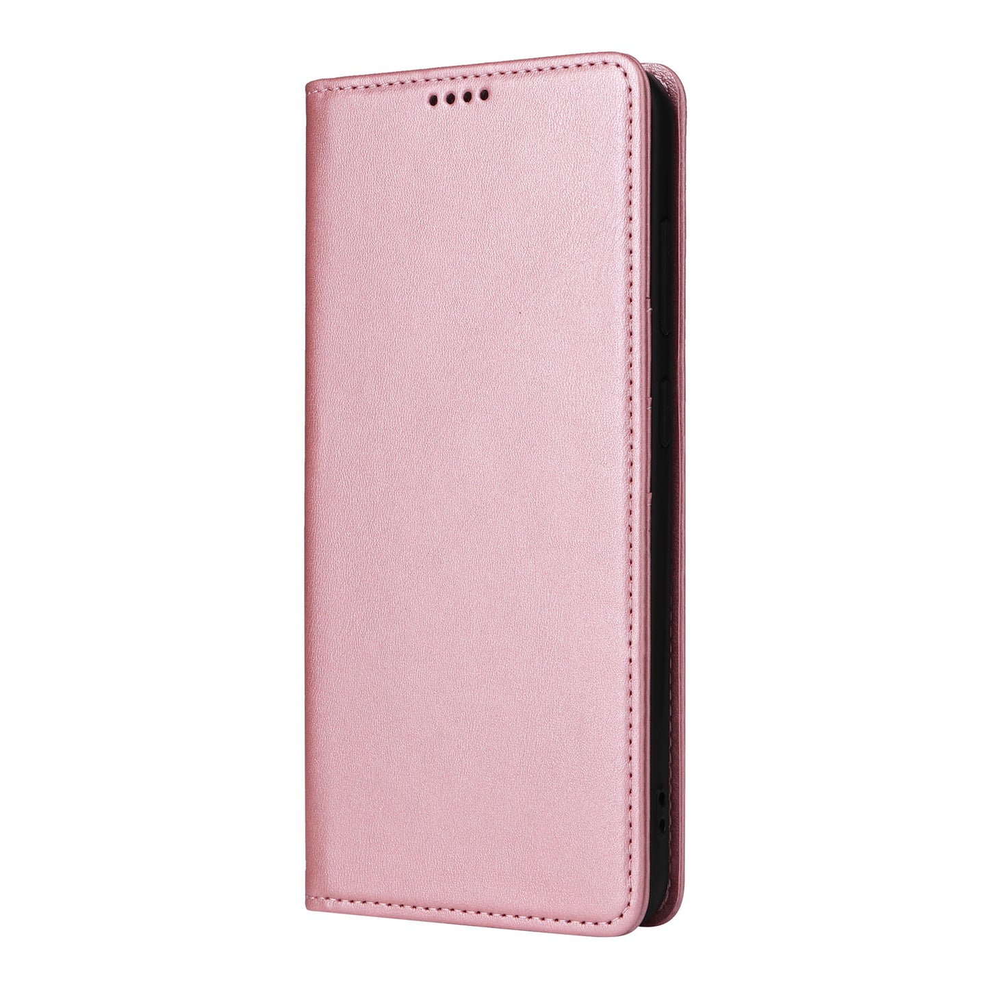 For Samsung Galaxy A16 5G / A16 4G Case RFID Blocking PU Leather Phone Wallet Cover - Pink