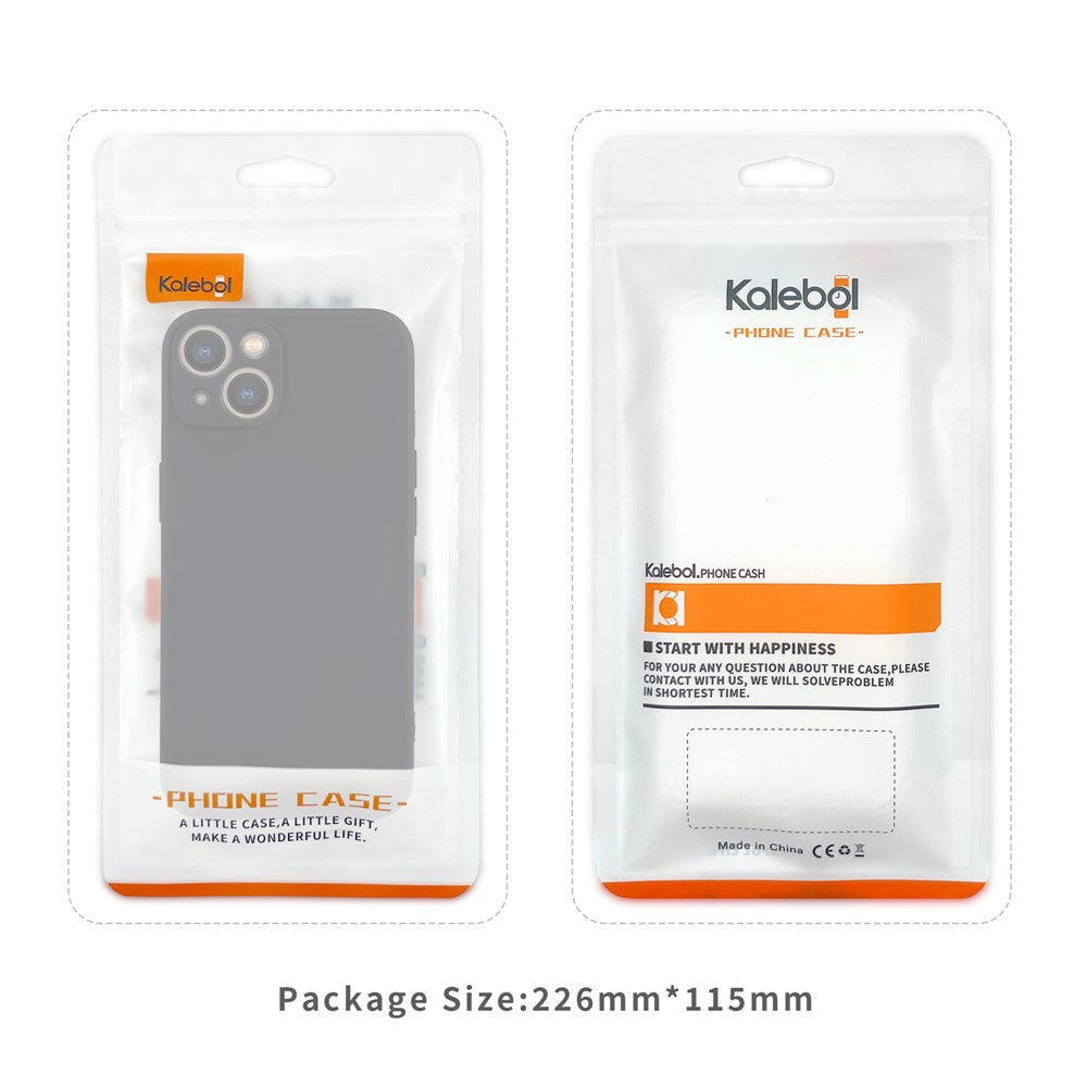 KALEBOL KLB-YTGJ002 For Samsung Galaxy Z Flip7 FE 5G / Z Flip6 5G Case Solid Color Liquid Silicone+PC Phone Cover - Black