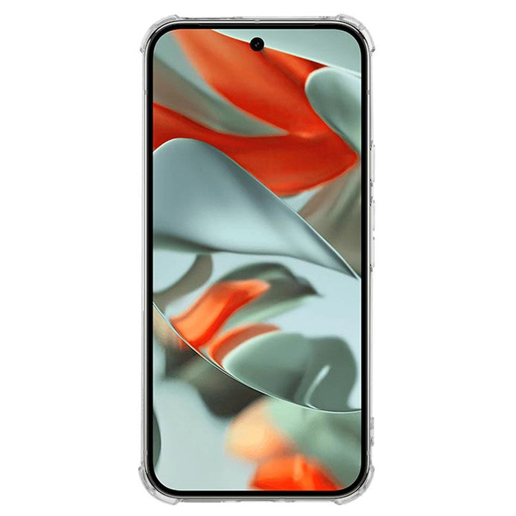 KALEBOL KLB-TPU005 For Google Pixel 9 / Google Pixel 9 Pro Case 1.5mm TPU Transparent Anti-Drop Phone Cover