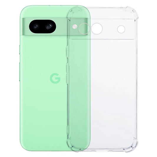 KALEBOL KLB-TPU005 For Google Pixel 8a Case 1.5mm TPU Transparent Anti-Drop Phone Cover