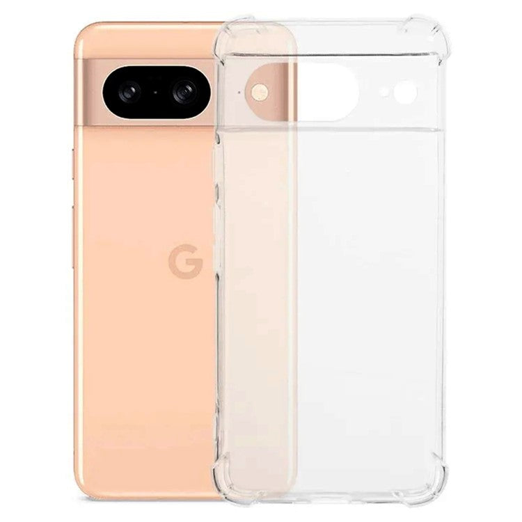 KALEBOL KLB-TPU005 For Google Pixel 8 Case 1.5mm TPU Transparent Anti-Drop Phone Cover