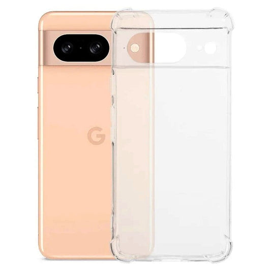 KALEBOL KLB-TPU005 For Google Pixel 8 Case 1.5mm TPU Transparent Anti-Drop Phone Cover